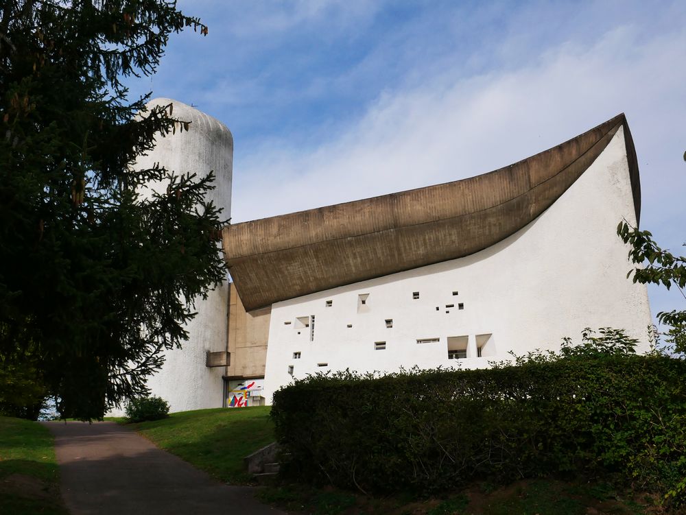 chapelle de le Corbusier Longchamp
